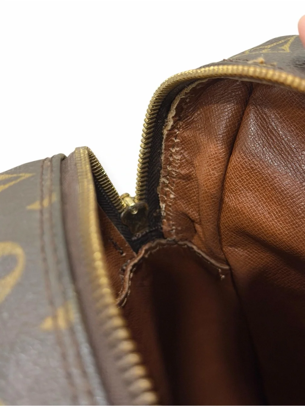 Louis Vuitton Danube Monogram Crossbody Shoulder Bag
